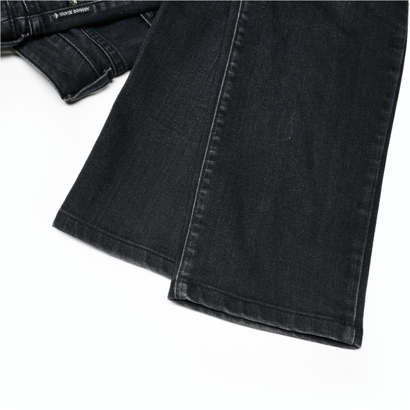 ARMANI JEANS A|J W27 L30 Slim Fit Dark Wash Black Stretch Medium Rise - Picture 12 of 15